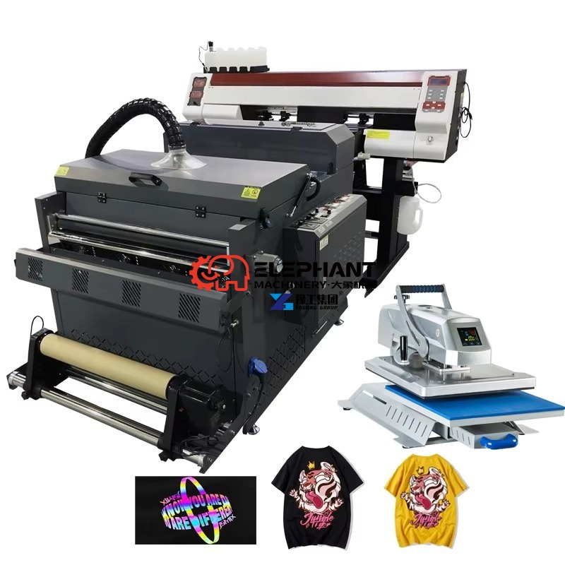 Commercial Printing Machine For Shirts - Mesin Printer DTF Format Besar Dual