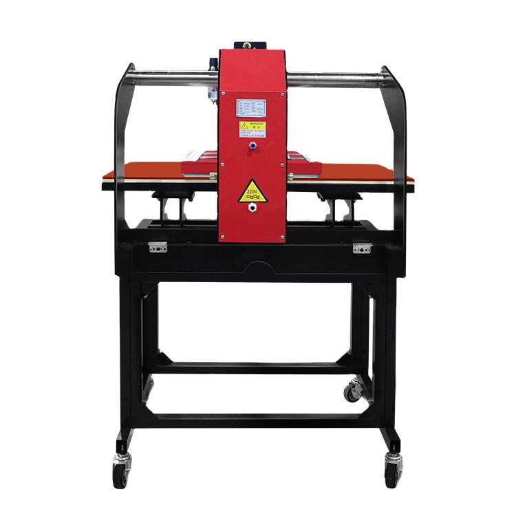 Commercial Printing Machine For Shirts - Mesin Press Panas Pneumatik Stasiun Kerja