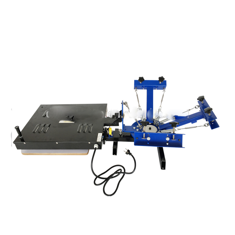 Flash Dryer Screen Print - Mesin Sablon Rotary Mini 3 Warna