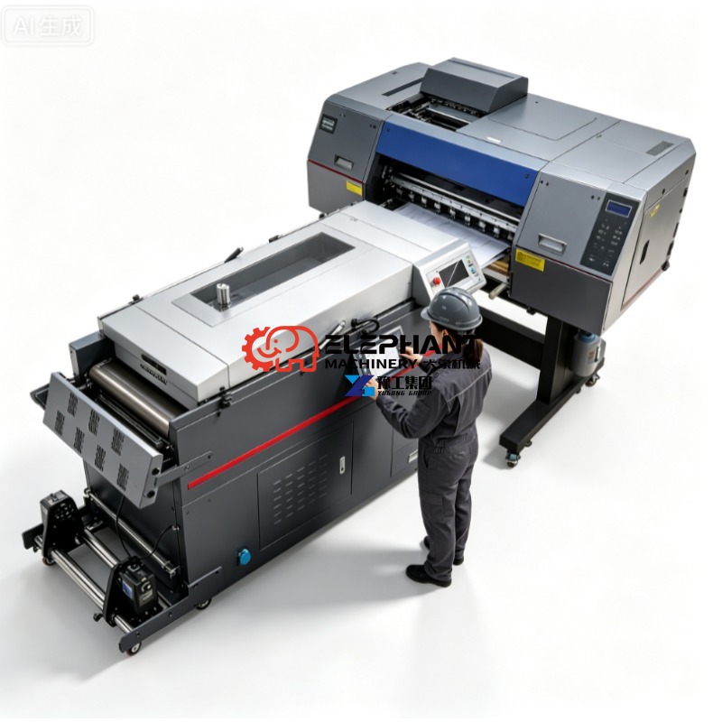 Commercial Printing Machine For Shirts - Mesin Printer Film PET DTF Komersial