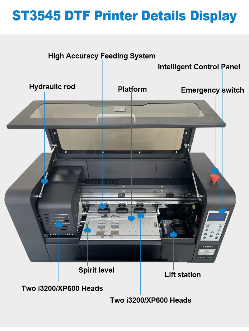 Mesin Cetak DTF A3 30CM Xp600/ - Commercial Printing Machine For Shirts ulasan dan harga