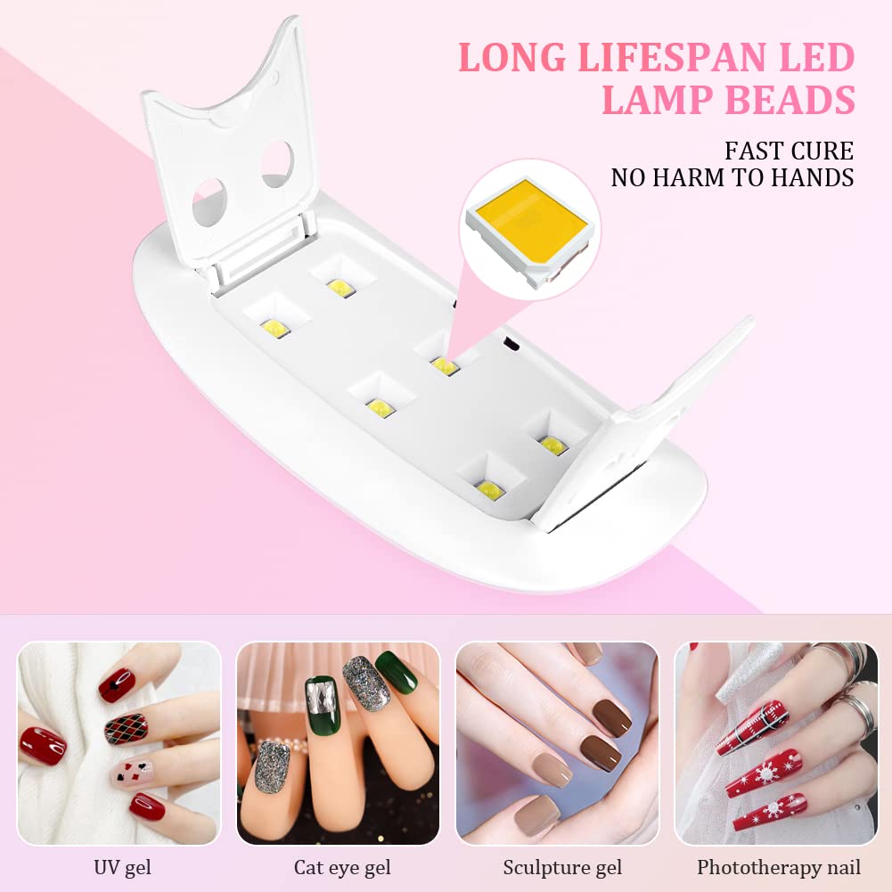 Lampu Kuku UV LED Portabel 6W  - Uv Led Lamp Printer ulasan dan harga