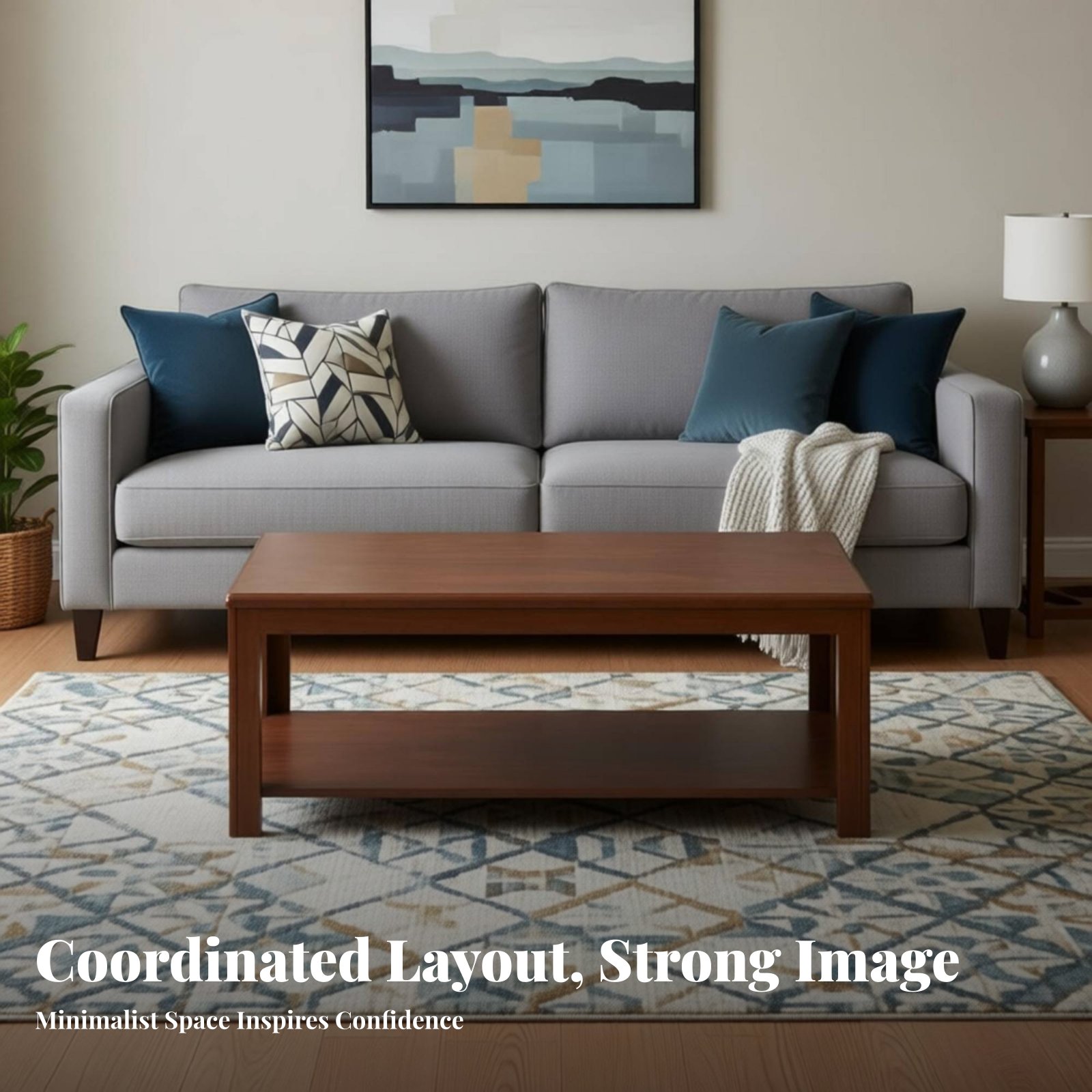 Set Sofa dan Meja Kantor Desai - Commercial Printing Business ulasan dan harga