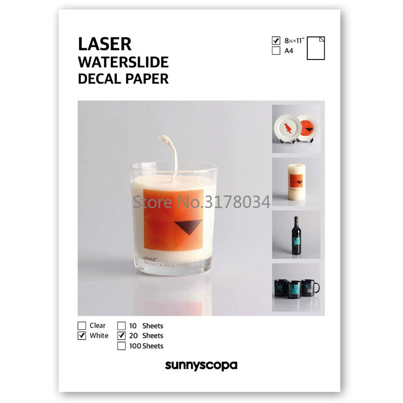 20 Lembar A4 Warna Putih Print - White Toner Transfer Paper ulasan dan harga
