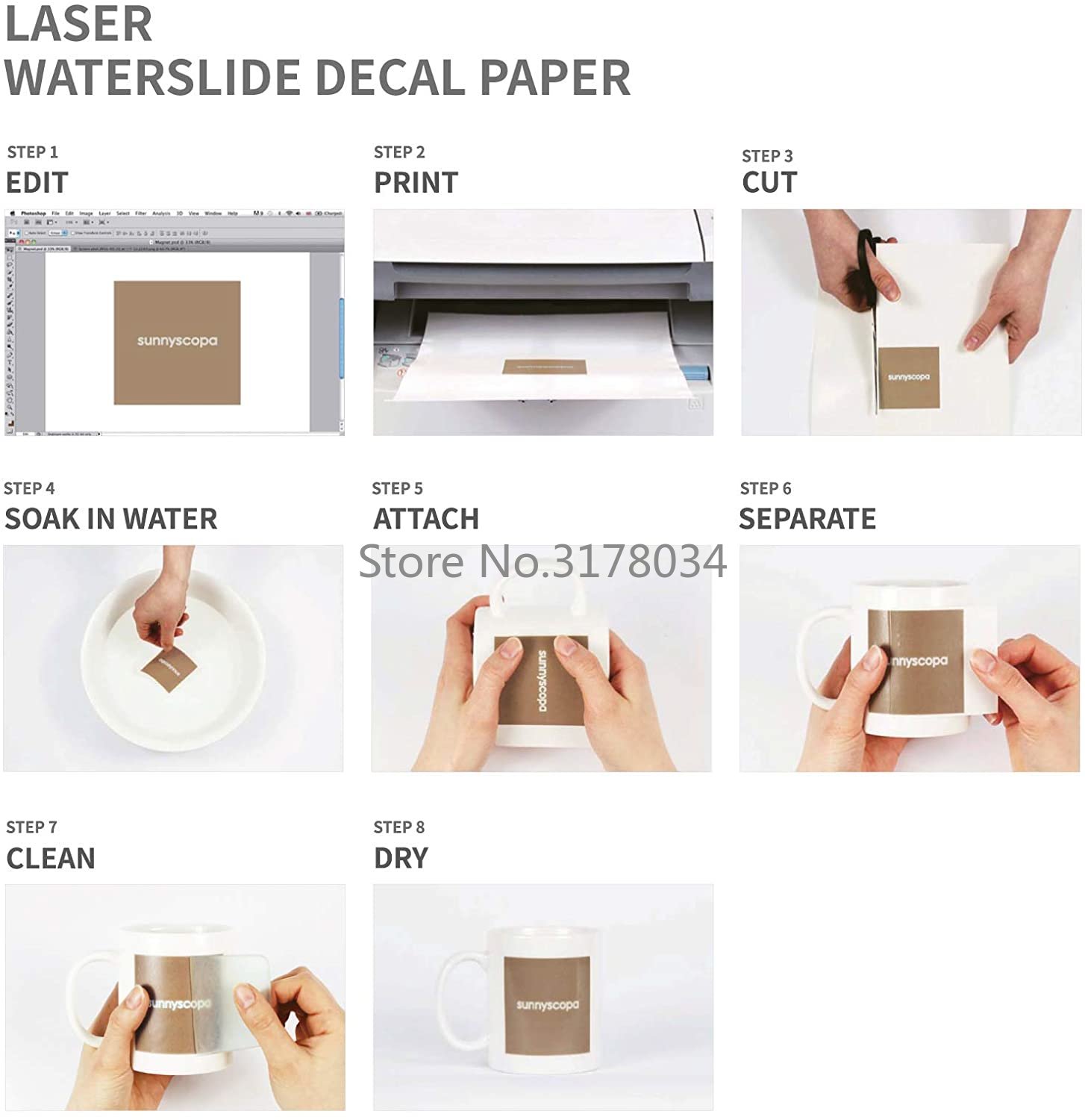 20 Lembar A4 Warna Putih Print - White Toner Transfer Paper ulasan dan harga