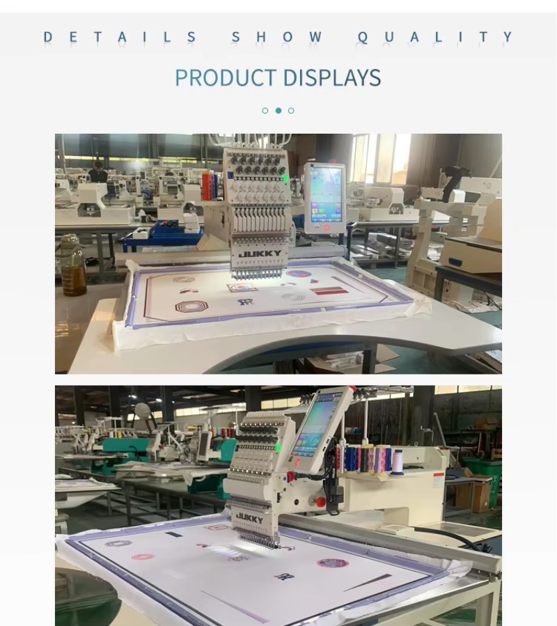 Mesin Bordir Komersial 6 Kepal - Commercial Printing Machine For Shirts ulasan dan harga