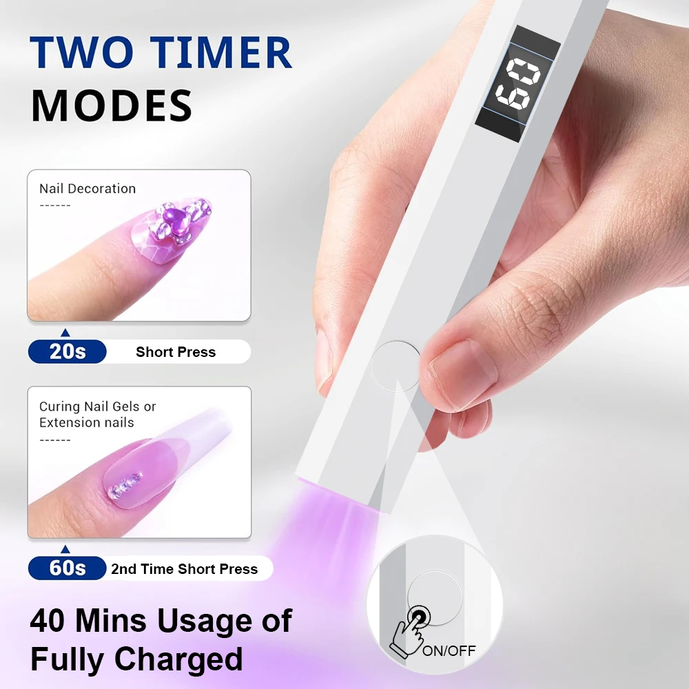 Lampu Kuku UV LED HOMEFISH den - Uv Led Lamp Printer ulasan dan harga