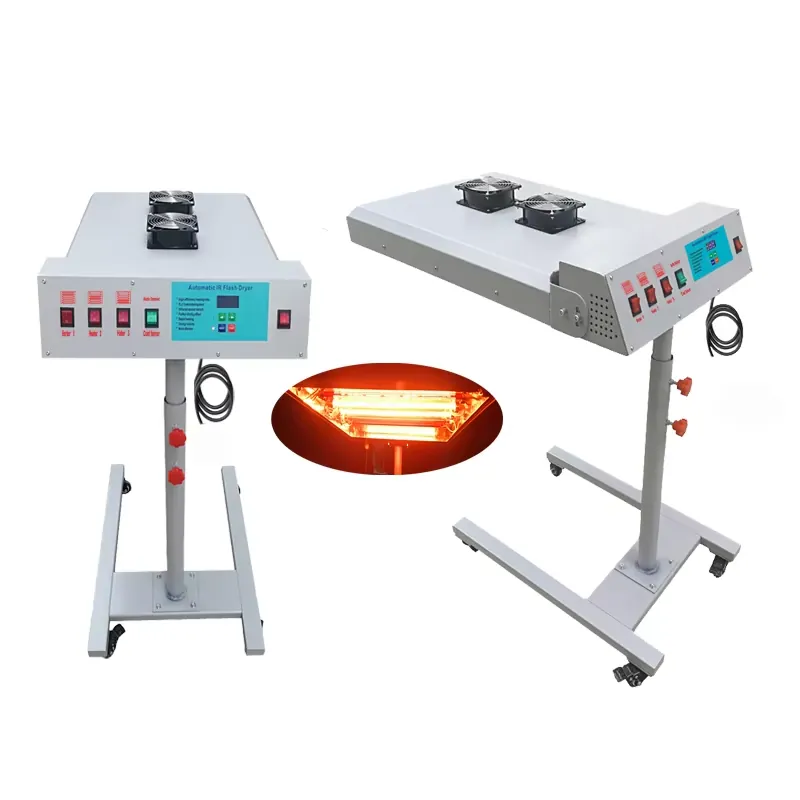 Rotasi 360 derajat 6000W Penge - Flash Dryer Screen Print ulasan dan harga