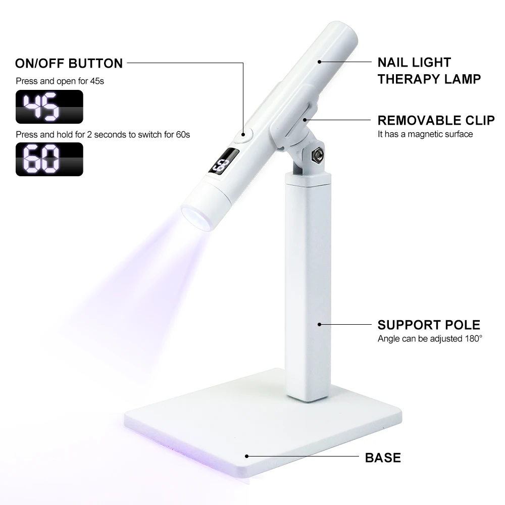 Lampu LED UV seni kuku Mini da - Uv Led Lamp Printer ulasan dan harga