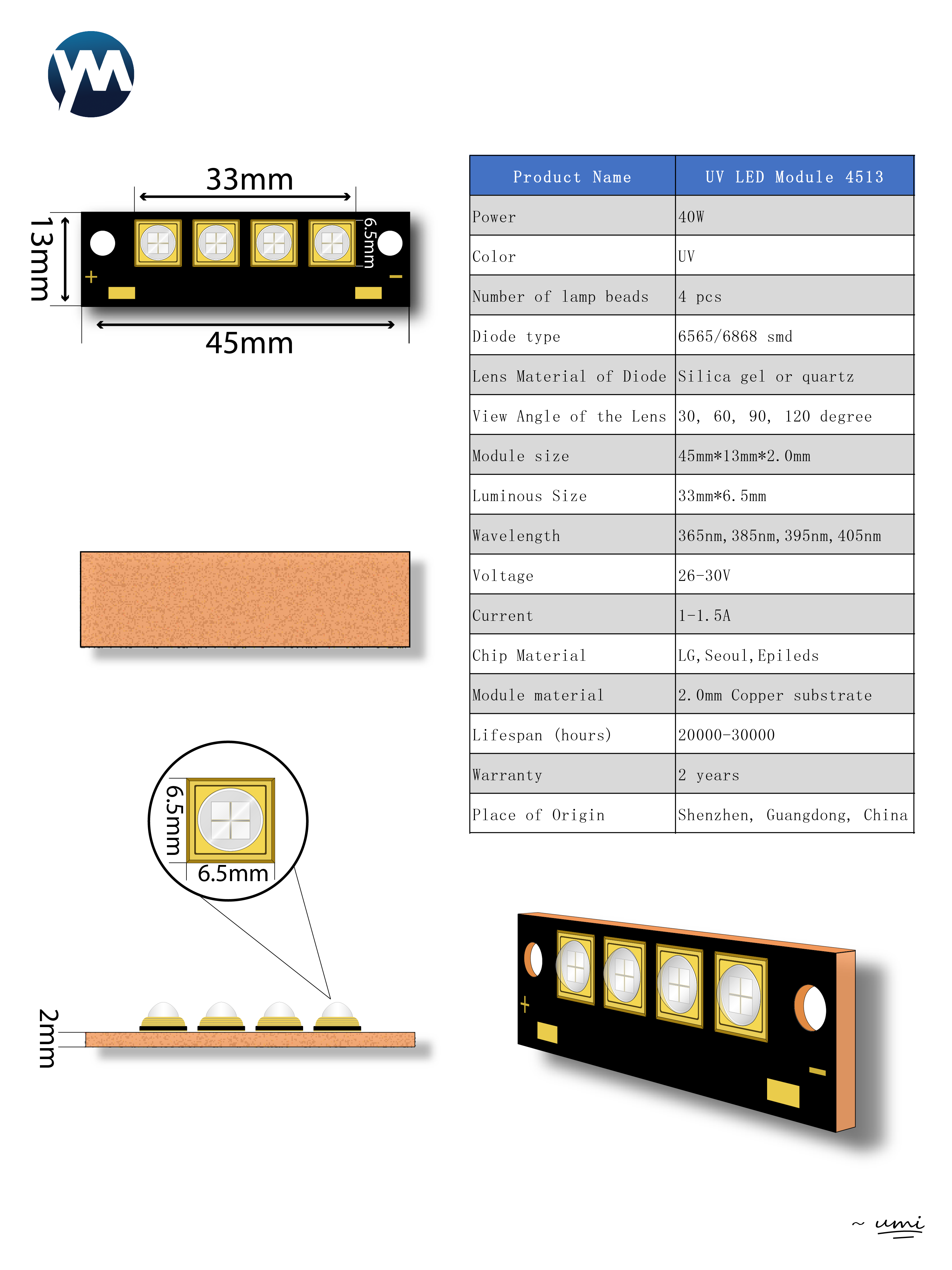 UV LED 40W Modul 365nm 385nm 3 - Commercial Offset Printing ulasan dan harga