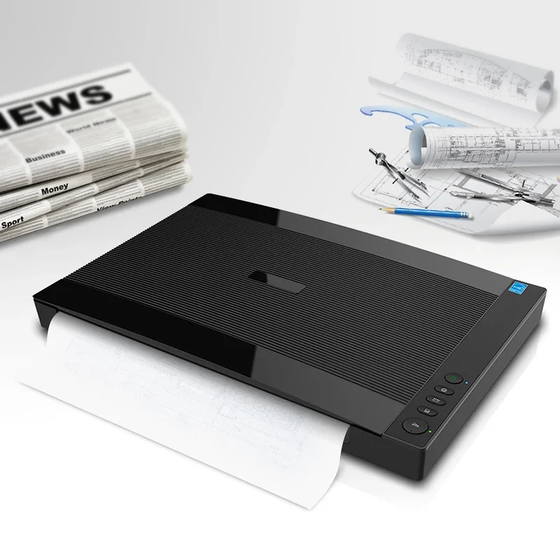 Scanner Format Besar Flatbed A - Commercial Printing Business ulasan dan harga
